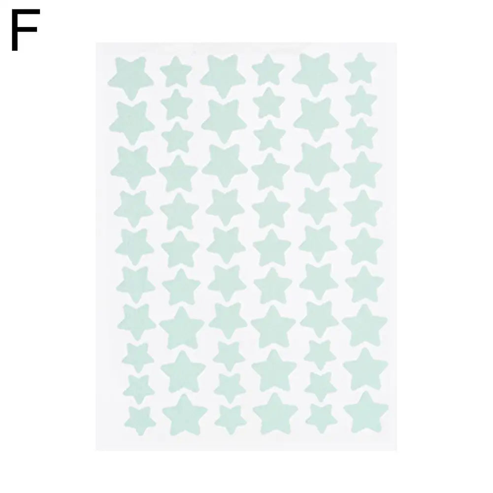 60pcs Star Blemish Patches – Invisible Pimple Cover Stickers Blemish Patch Richie's green