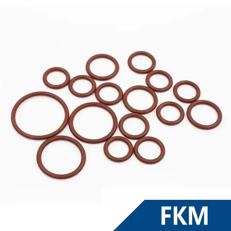 Brown FKM O-Rings CS3mm – Heat & Chemical Resistant Seals Rubber O-Ring Seals Richie's