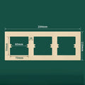 Universal Plastic Switch Cover Panel Wall Frame – ABS Bottom Box Switch Cover Panel Richie's gold-type3