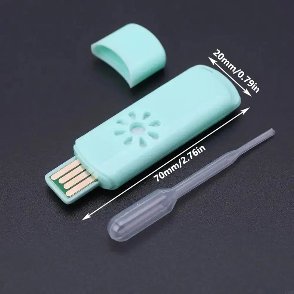 Mini USB Essential Oil Diffuser with LED – Car & Desk Use USB Aroma Diffuser Richie's