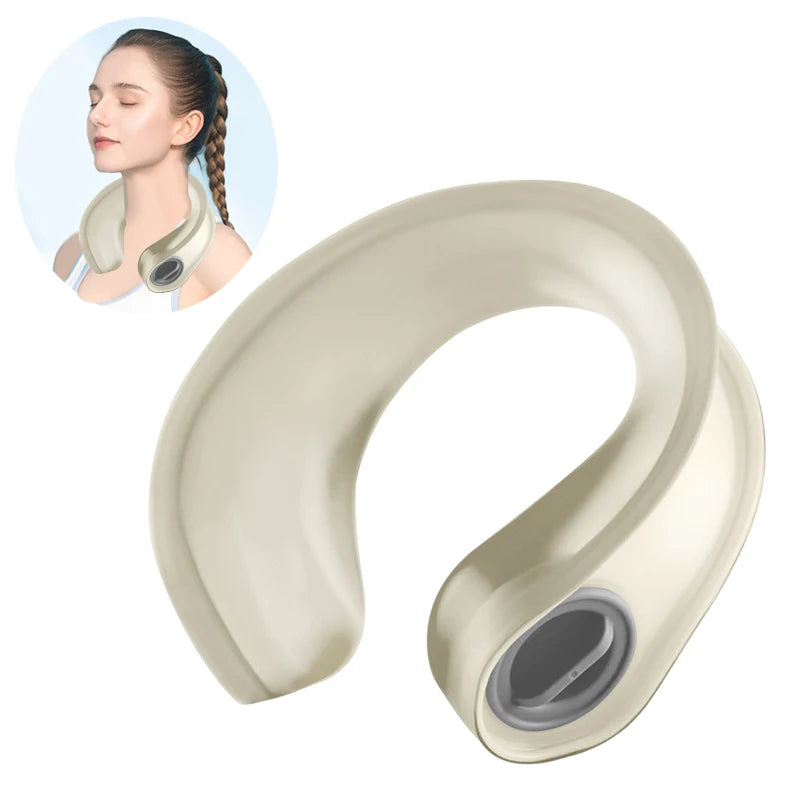 Reusable Wearable Neck Ice Pack Wrap for Neck & Shoulders Neck Cooling Wrap Richie's Gray