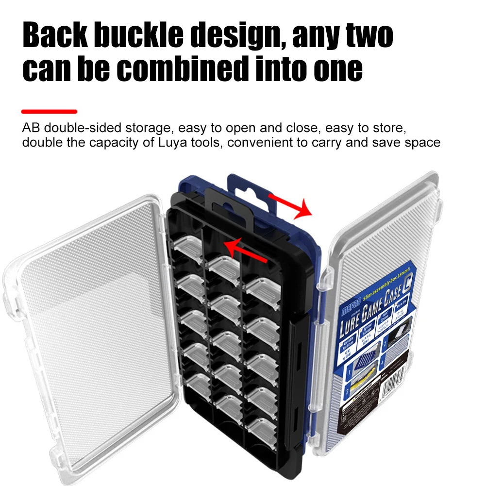 APWIKOGER Waterproof Fishing Tackle Box – Adjustable Dividers Fishing Tackle Box Richie's