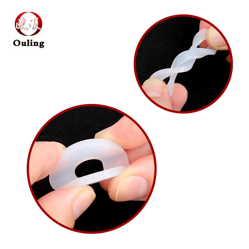 Silicone Rubber Flat Gasket Washers M2–M42 | 1–3mm Seals Rubber Flat Washer Richie's