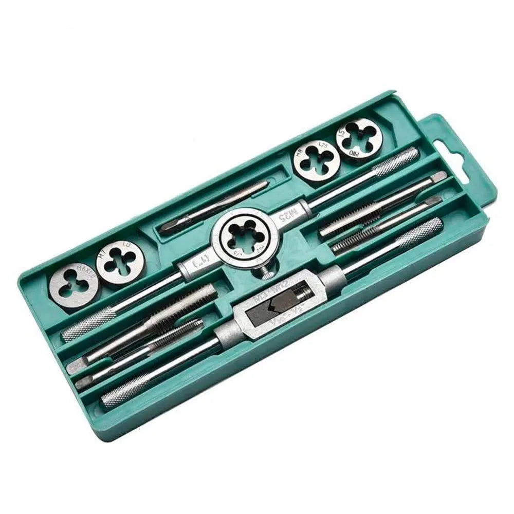 Metric Hand Tap & Die Set M3–M12 | 6/8/12/20Pc | Binoax Tap & Die Set Richie's 12 Pcs