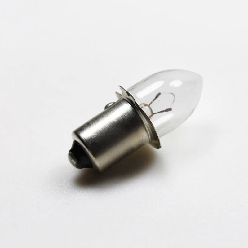 P13.5S Flashlight Replacement Bulbs 2.4V–7.2V Torch Lamp Replacement Light Bulb Richie's 6V 0.4A