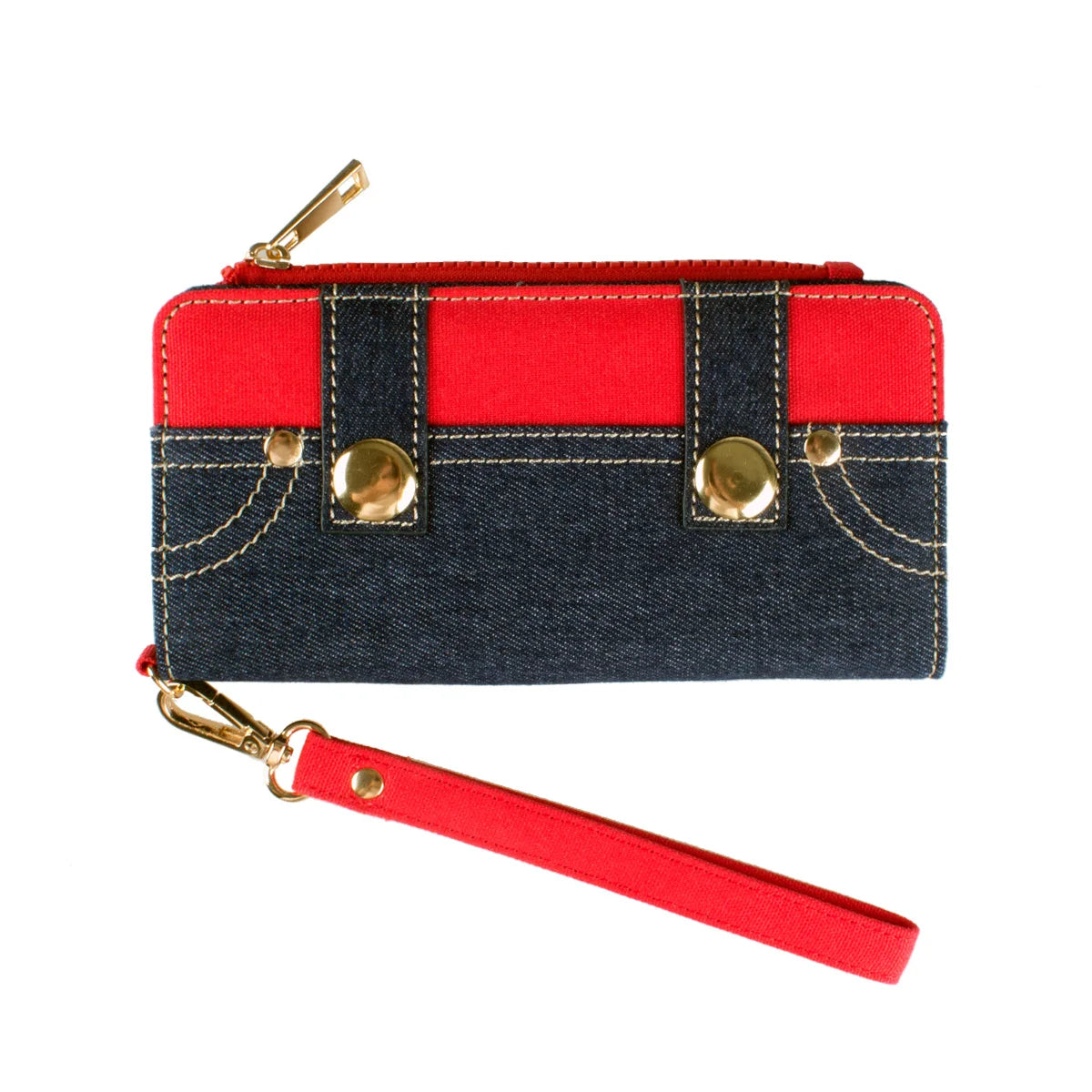 Women's Denim Large Capacity Wallet & Card Holder – A10199 Women's Wallet Richie's A10199