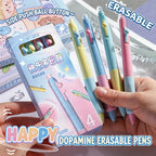 Erasable Gel Pens 4-Pack Pastel Retractable 0.5mm for Students Erasable Gel Pens Richie's Default Title