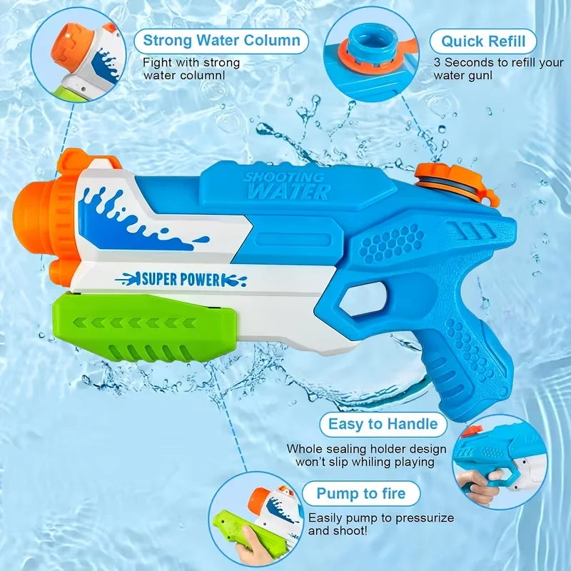 Water Guns for Kids – Summer Squirt Guns Ages 3+ Pool Toy Kids Water Toy Richie's
