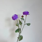3-Head Silk Peony Artificial Bouquet – Wedding & Home Décor Artificial Flower Bouquet Richie's Purple