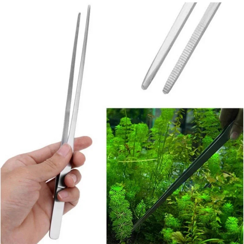 Aquascaping Stainless Steel Tweezers for Fish Tank Plants Aquascaping Tweezers Richie's