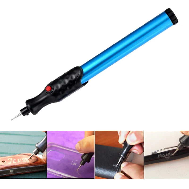 Cordless Electric Micro Engraver Pen – Metal Glass Wood DIY Engraving Tool Richie's