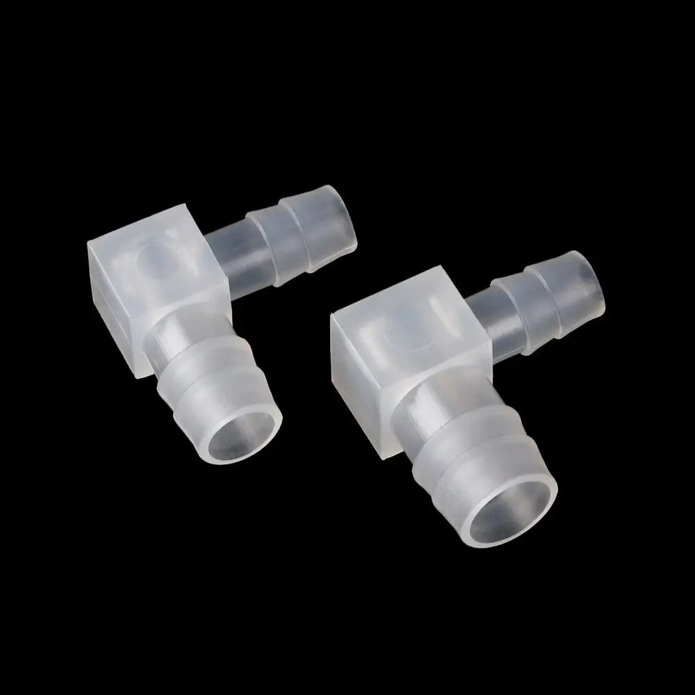 10Pcs 90° PP Elbow Hose Connectors 4–20mm Aquarium Fittings Hose Elbow Fittings Richie's