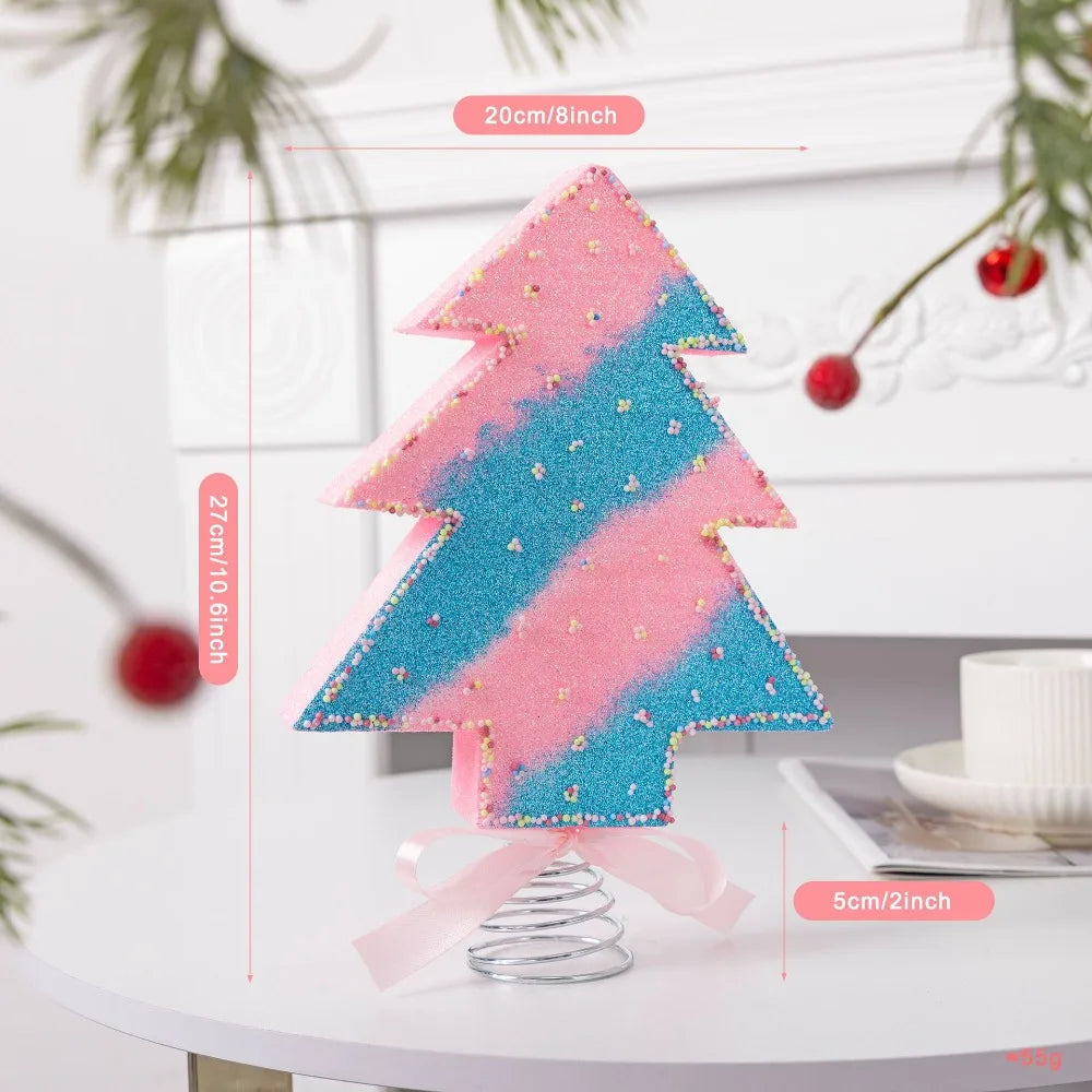 Candy Themed Christmas Tree Topper – Foam Lollipop & Star Christmas Tree Topper Richie's Style8