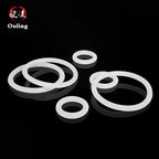 VMQ White Silicone O-Ring Seals CS1–1.5mm OD3–100mm Gaskets Silicone O-Ring Seals Richie's