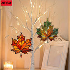 2pcs Acrylic Maple Leaf Light Catcher – Fall & Thanksgiving Decor Seasonal Window Ornament Richie's