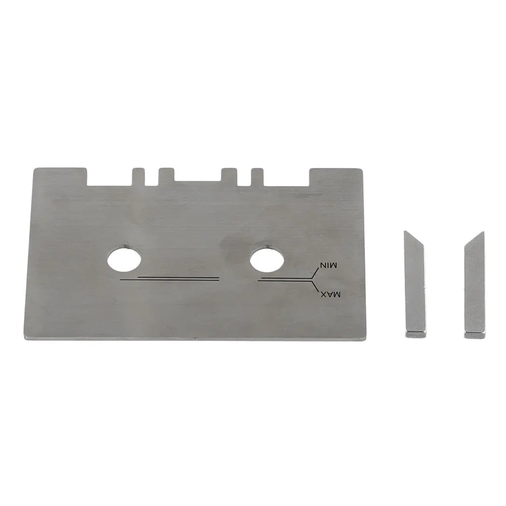 High Accuracy Cassette Head & Guide Gauge Kit + 2 Check Bars Audio Alignment Gauge Richie's