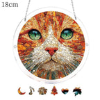 Acrylic Puzzle Suncatcher – DIY Stained Glass Window Hanging Decor Window Suncatcher Richie's G-S