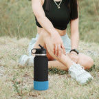 Silicone Water Bottle Bottom Sleeve – Anti-Slip Boot 12–40 oz Bottle Bottom Sleeve Richie's