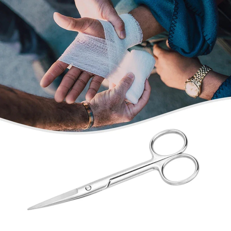 Stainless Steel Vet Scissors – Straight & Curved, 5 Sizes Pet Grooming Scissors Richie's