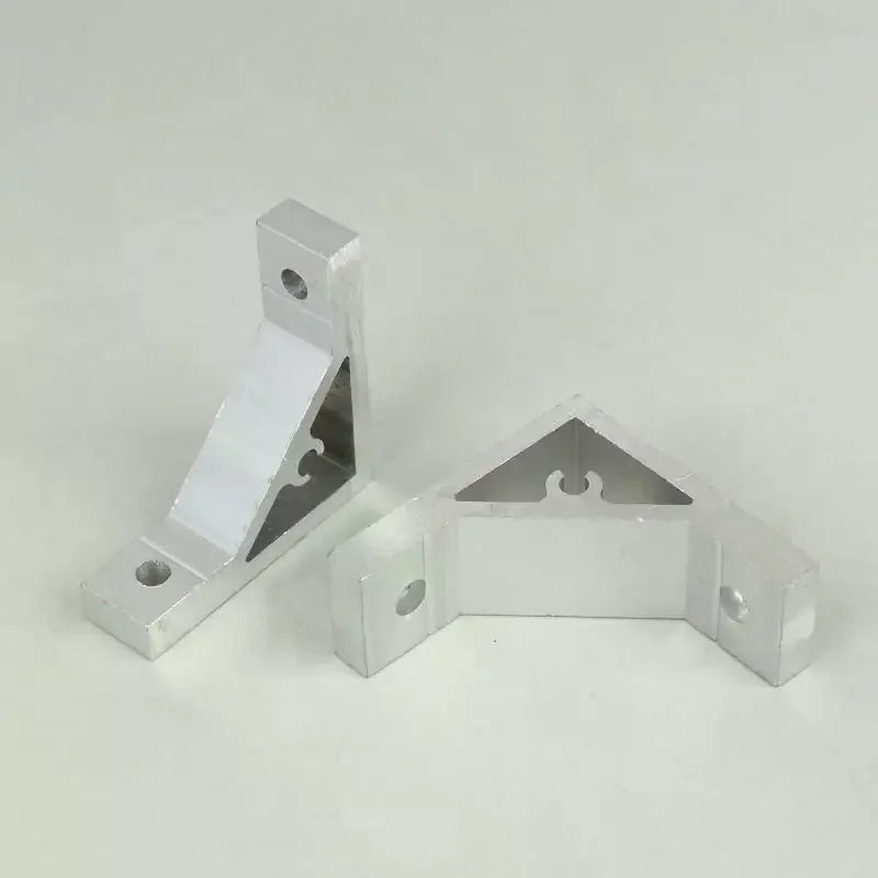 2Pcs 90° Angle Bracket for 2020–6060 Aluminum Profile DIY Frame Aluminum Corner Bracket Richie's