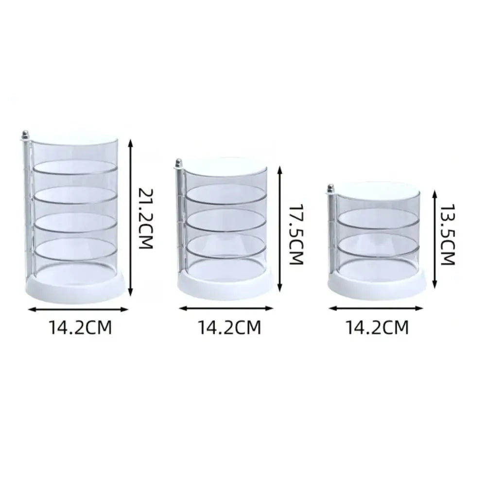Multi-Layer Rotating Jewelry Box Organizer – Transparent Jewelry Box Organizer Richie's