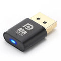 DisplayPort Dummy Plug Headless Display Adapter for GPU Display Adapter Richie's black