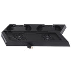 PS4 Vertical Cooling Station & Dual Controller Charging Dock Console Charging Dock Richie's black