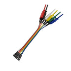 6-Pin Logic Analyzer Hook Clip Probe Jumper Wire Set 20/30cm Logic Analyzer Probe Richie's 30CM