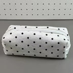 Polka Dot Pencil Case Large Capacity Soft Fabric Pen Bag Pencil Case Richie's