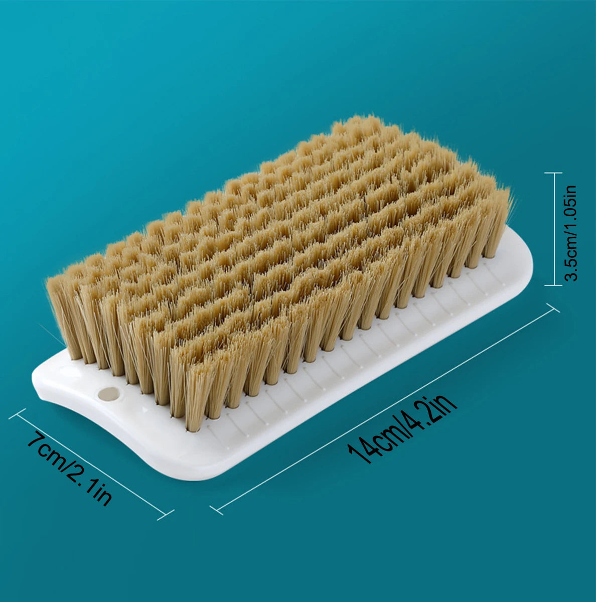 Heavy Duty Hard Bristle Scrub Brush – Kitchen & Bathroom Cleaning Scrub Brush Richie's