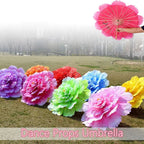 70cm Bamboo Peony Dance Umbrella – Handmade Stage Art Prop Dance Prop Umbrella Richie's