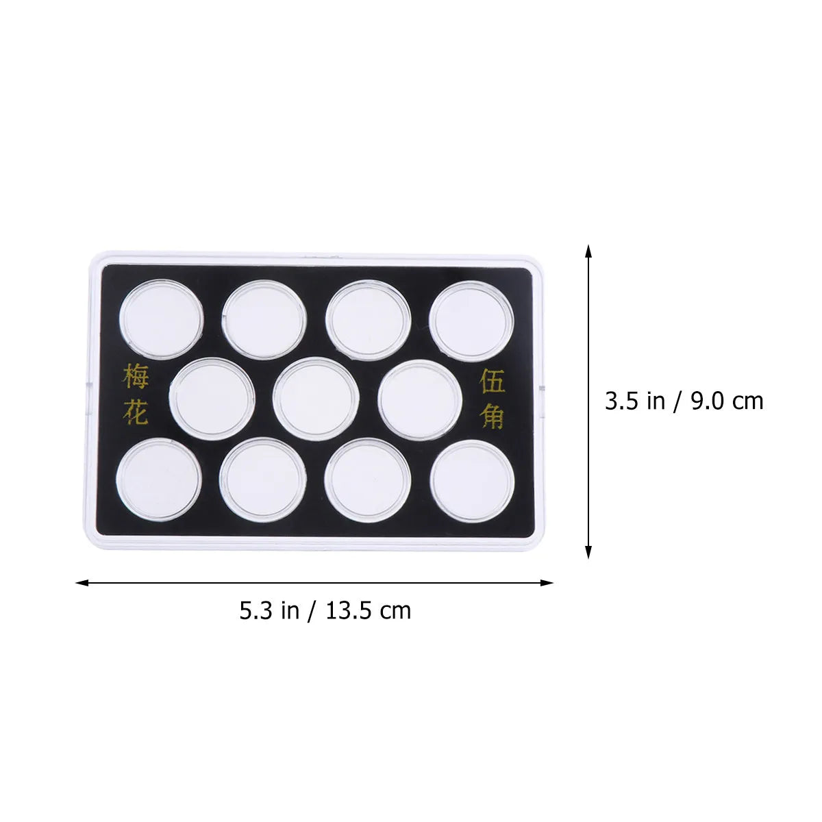 Coin Collection Box Plastic Capsule Dustproof Storage Organizer Coin Storage Organizer Richie's