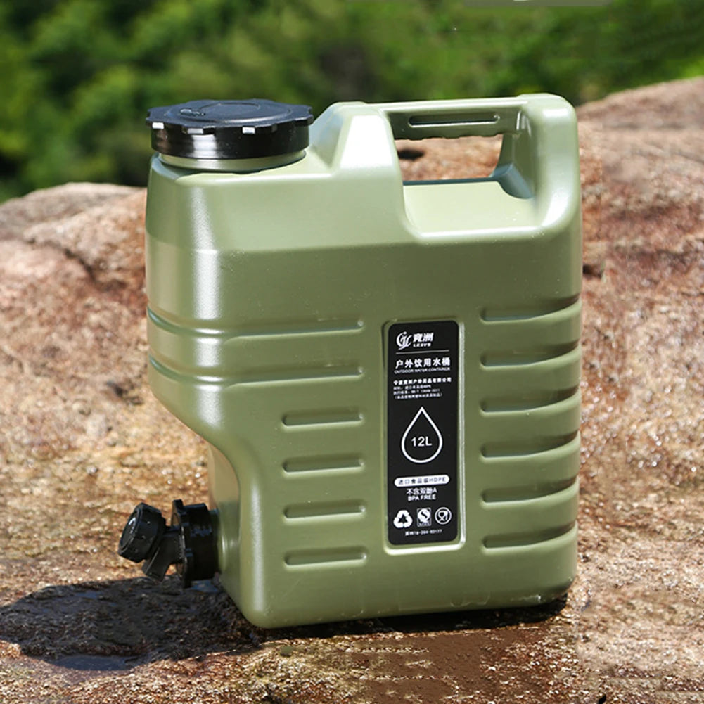 APWIKOGER 12L Portable Camping Water Carrier Tank with Spigot Camping Water Carrier Richie's