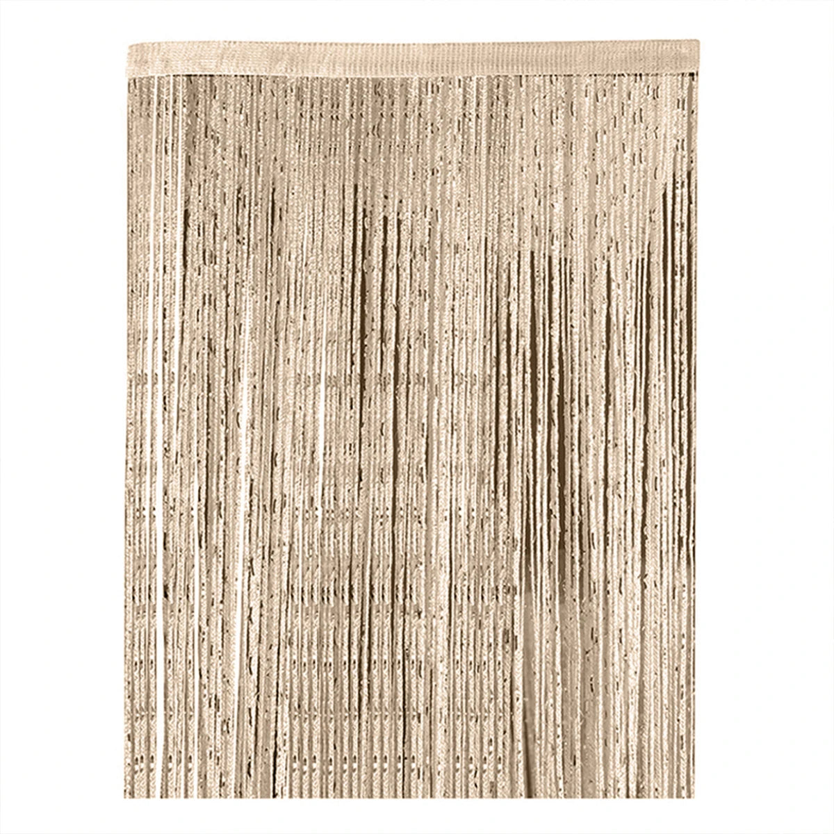 Tassel String Door Curtain Beaded Room Divider 100x200cm Tassel String Curtain Richie's champage
