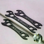 AC Double-End Open Wrench 7-in-1 HVAC Tool | 50# Steel HVAC Hand Wrench Richie's