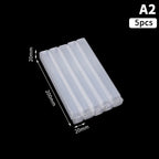 5-Pack Telescopic Drill Bit & Milling Cutter Storage Boxes Tool Storage Box Richie's 20x20x200mm