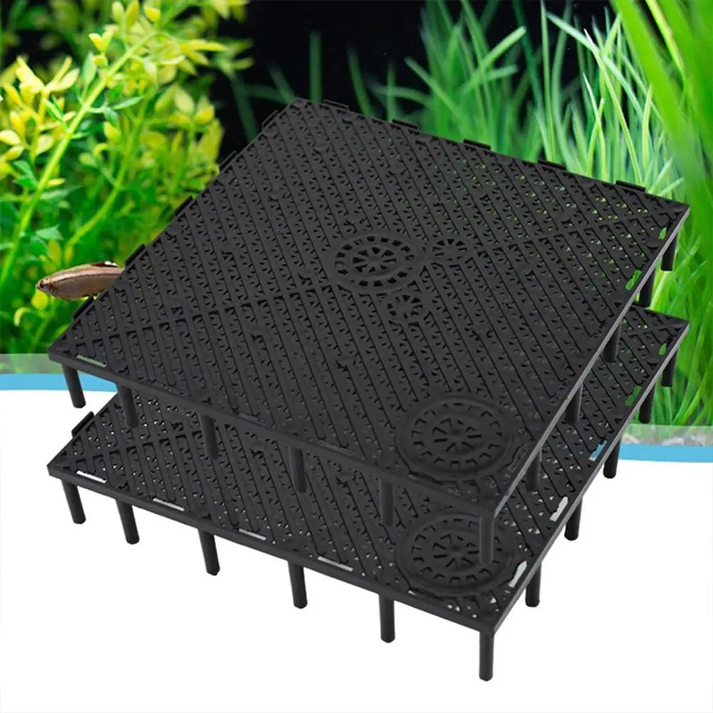 Plastic Aquarium Bottom Filter Plate & Grid Divider Tray Aquarium Filter Plate Richie's
