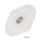 Lace Embroidered Cloth Coaster Table Napkin Home Decor Lace Table Coaster Richie's