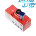 AC 20-500V 0-100A LED Digital Voltmeter Ammeter Hz Meter 10pcs Digital Panel Meter Richie's Blue 10pcs-A V Hz