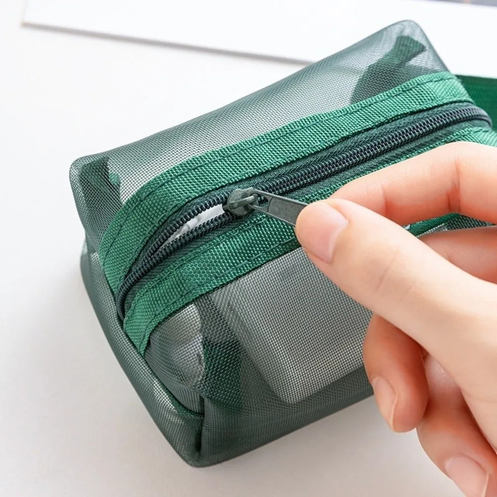 Mini Nylon Zipper Storage Bag – Cosmetic & Coin Organizer Storage Organizer Bag Richie's