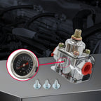 Adjustable Carburetor Fuel Pressure Regulator Kit 1-4 PSI 12-804 Fuel Pressure Regulator Richie's