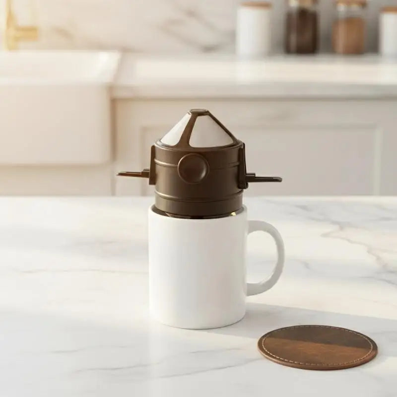Portable Foldable Coffee Dripper – Reusable Mesh Filter Pour Over Coffee Dripper Richie's