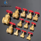 Brass Gate Valve Female Thread 1/8–1-1/4" Water Switch Valve Brass Gate Valve Richie's