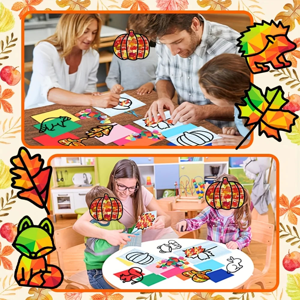 DIY Autumn Wreath Craft Kit – Fall Thanksgiving Christmas Gift DIY Craft Kit Richie's