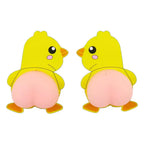 3D Cartoon Pig & Puppy Silicone Stickers – Anti-Collision Decals Decorative Stickers Richie's duck