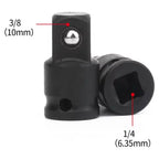 Impact Socket Drive Adapter 1/2 3/8 1/4 Chrome-Vanadium Steel Socket Drive Adapter Richie's 1-4 to 3-8
