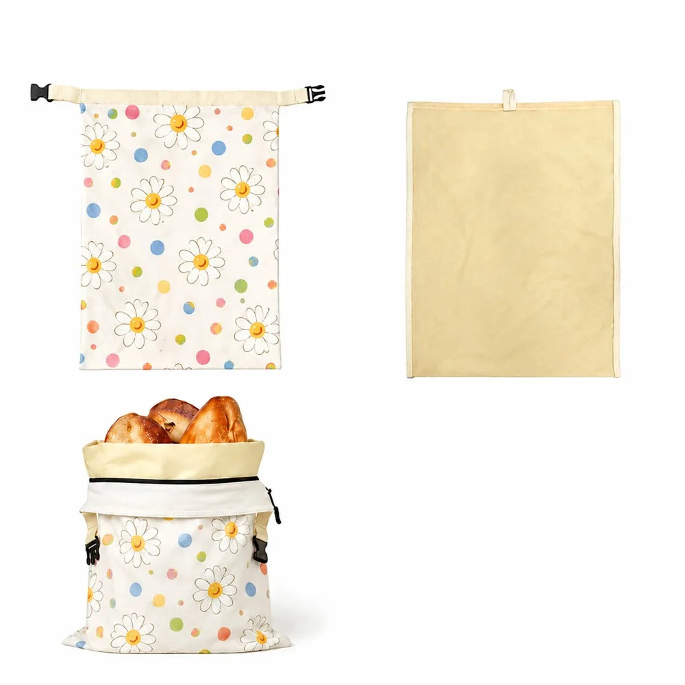 Reusable Beeswax Bread Bag – Large Sourdough Storage Bag Bread Storage Bag Richie's 2