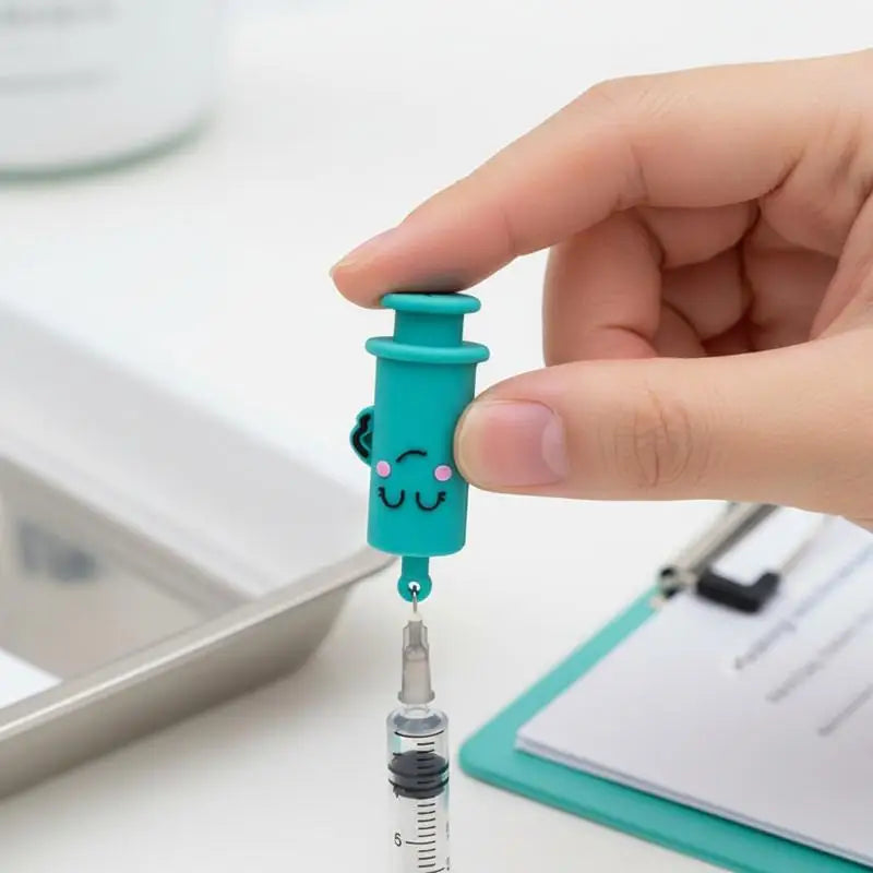 Syringe Ampoule Opener Keychain with Rubber Cutter | 1 Pc Ampoule Opener Tool Richie's