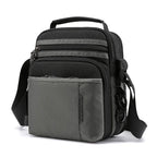 Men's Nylon Messenger Bag Lightweight Crossbody Shoulder Bag Messenger Bag Richie's GRAY