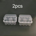 2-Pack Clear 3ml Vial Storage Case for Fridge – 20 Slots Vial Storage Case Richie's 2pcs
